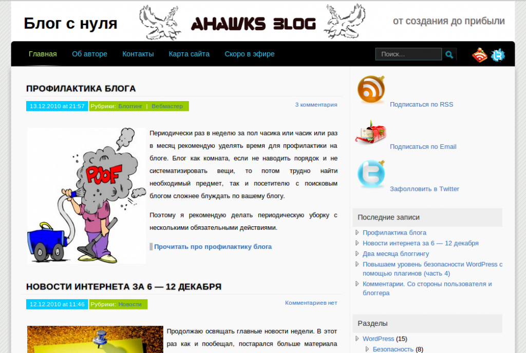 Бесплатный обзор вашего блога